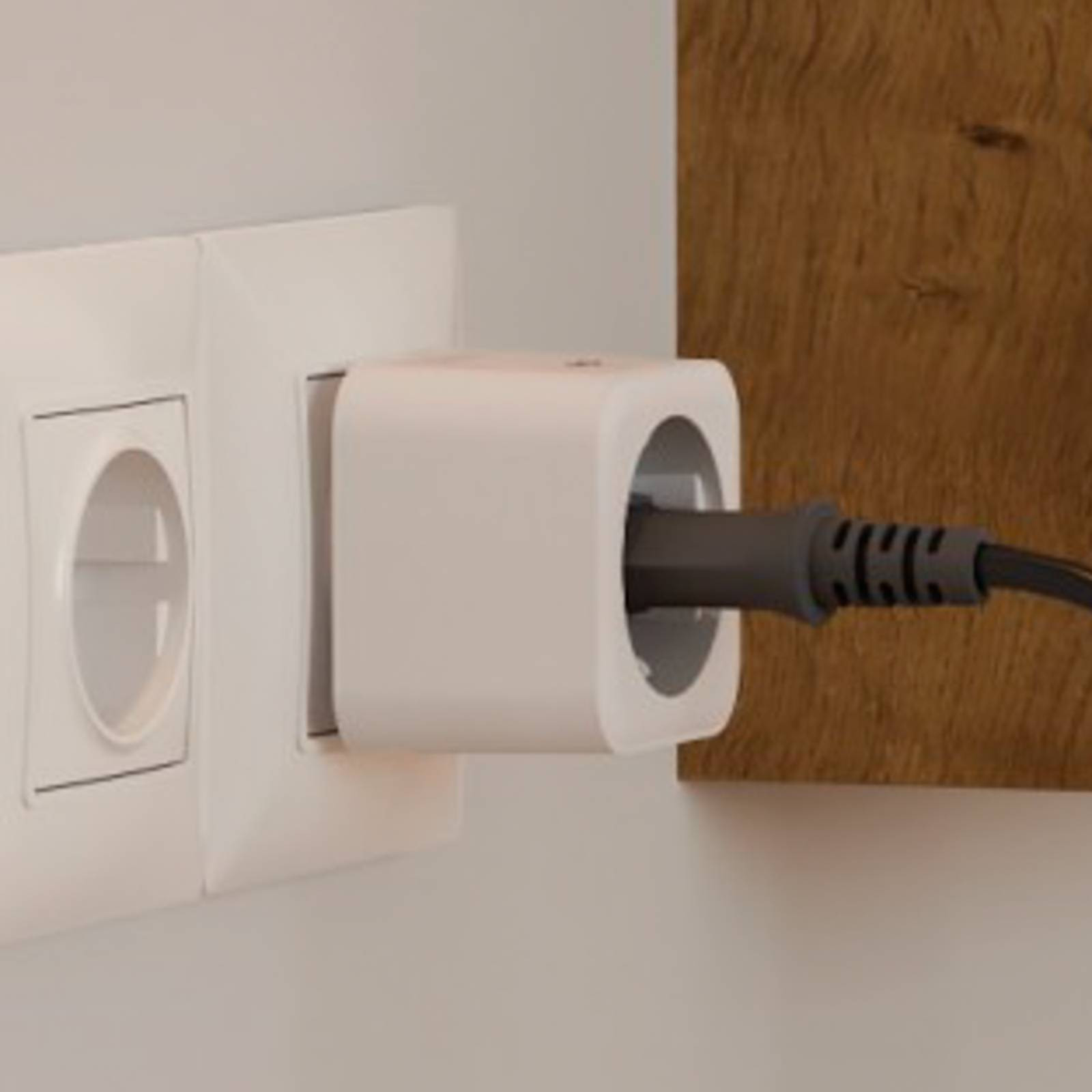 Hama WLAN zásuvka Smart, elektromer, Matter, biela, 3 680W