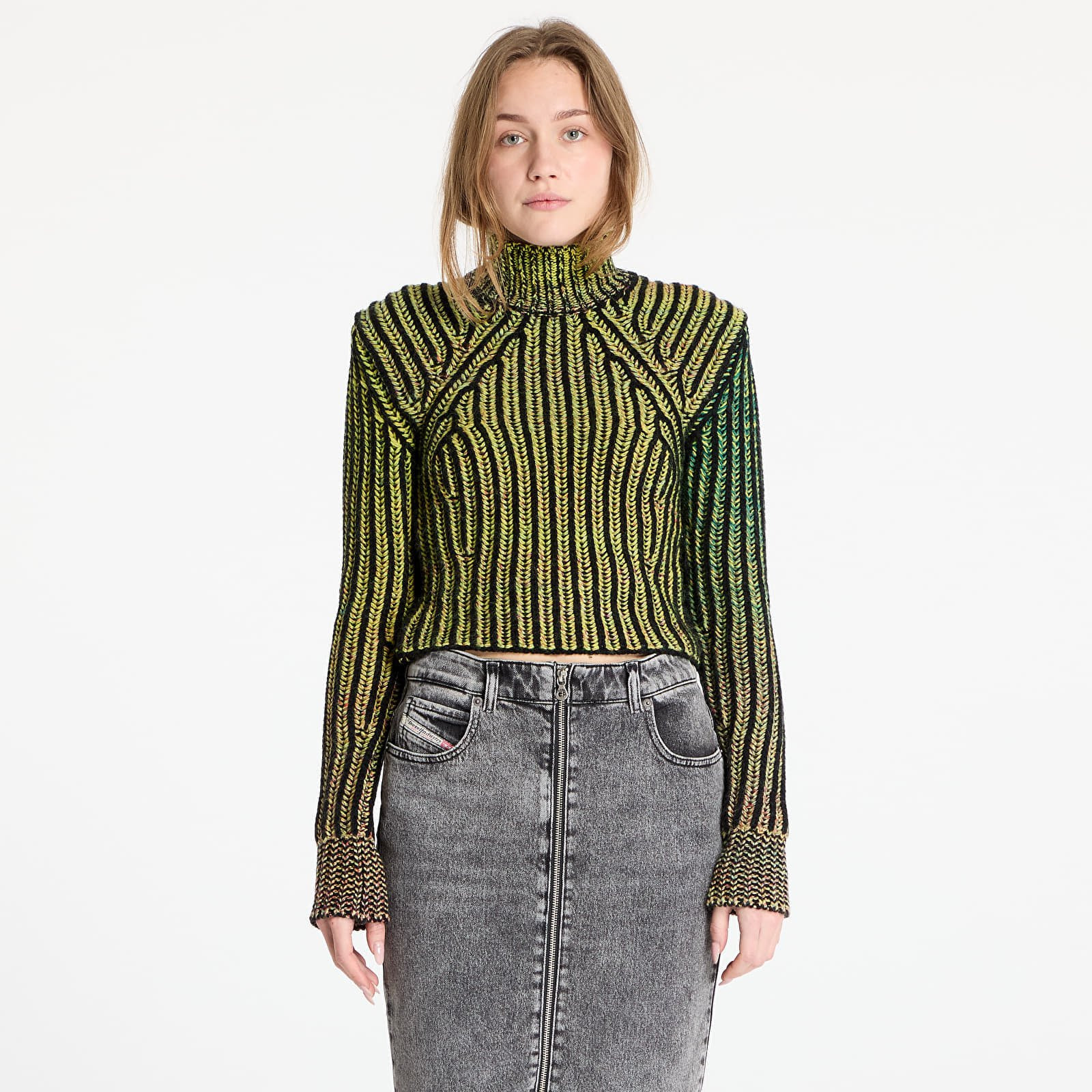 Sveter Diesel M-Orkid Knitwear Opaline Green S