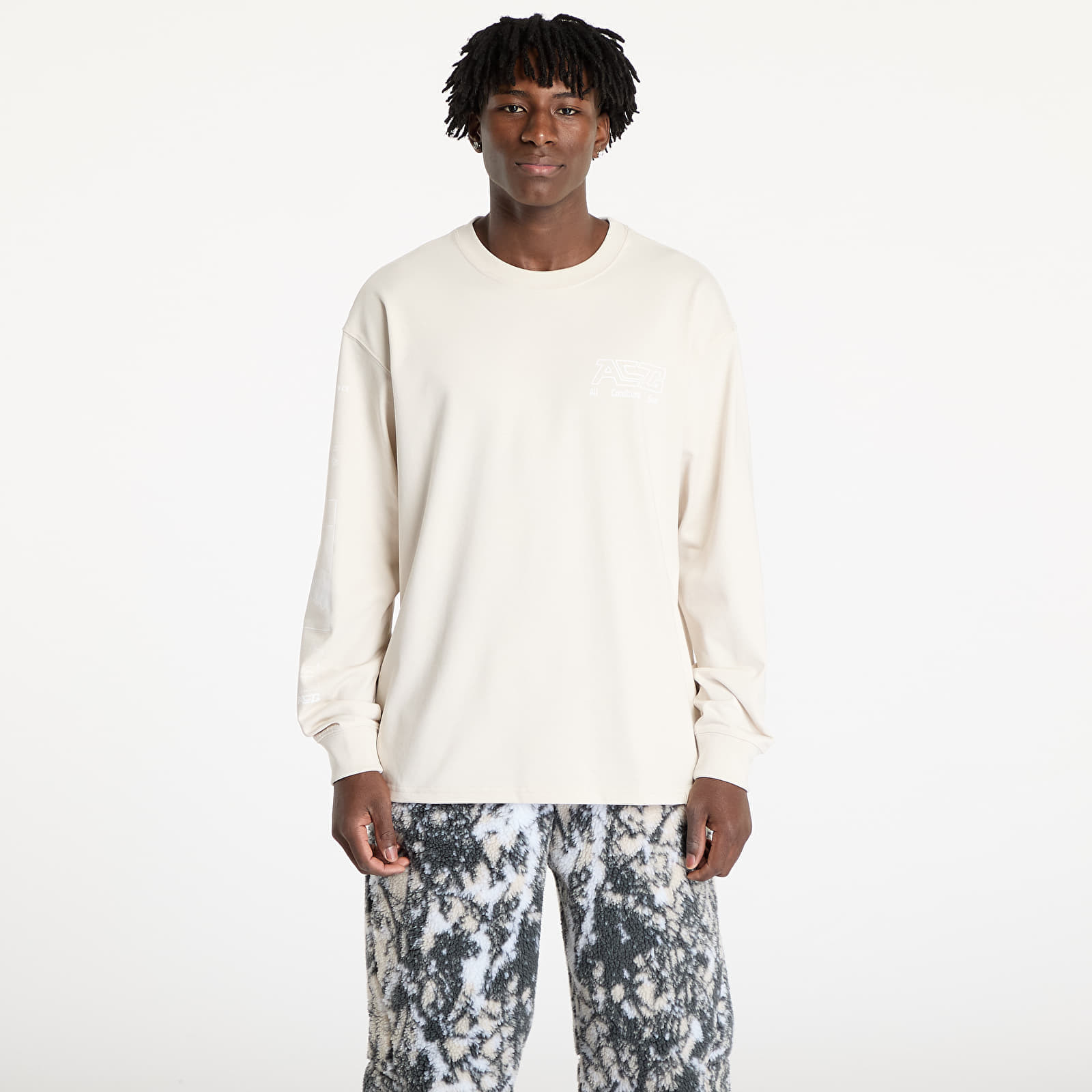 Tričko Nike ACG LS Geothermal Tee Light Orewood Brown XS