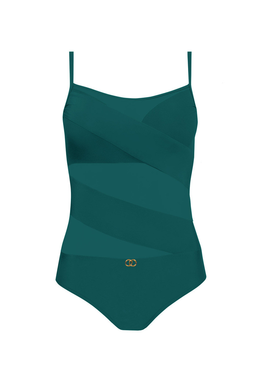 KOSTIUM KĄPIELOWY FASHION 11 - S1000 zelená 36B