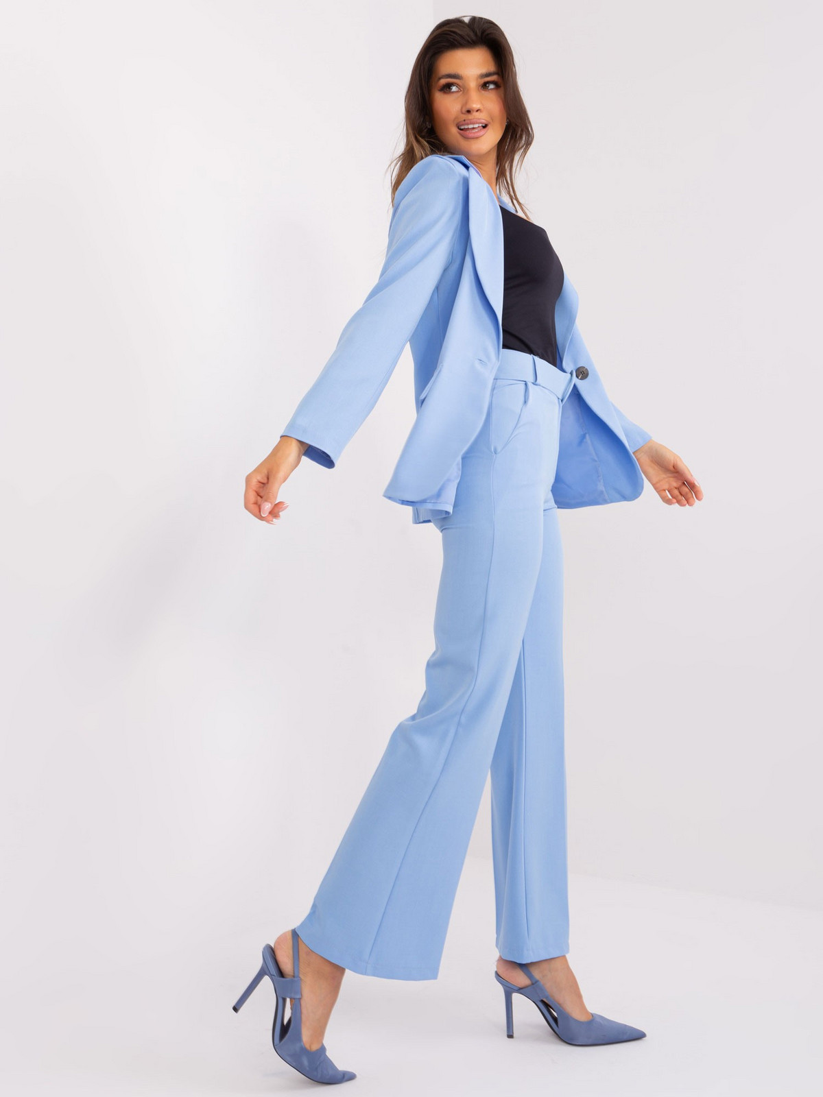 Dámske nohavice 18737.20 svetlomodré - FPrice M