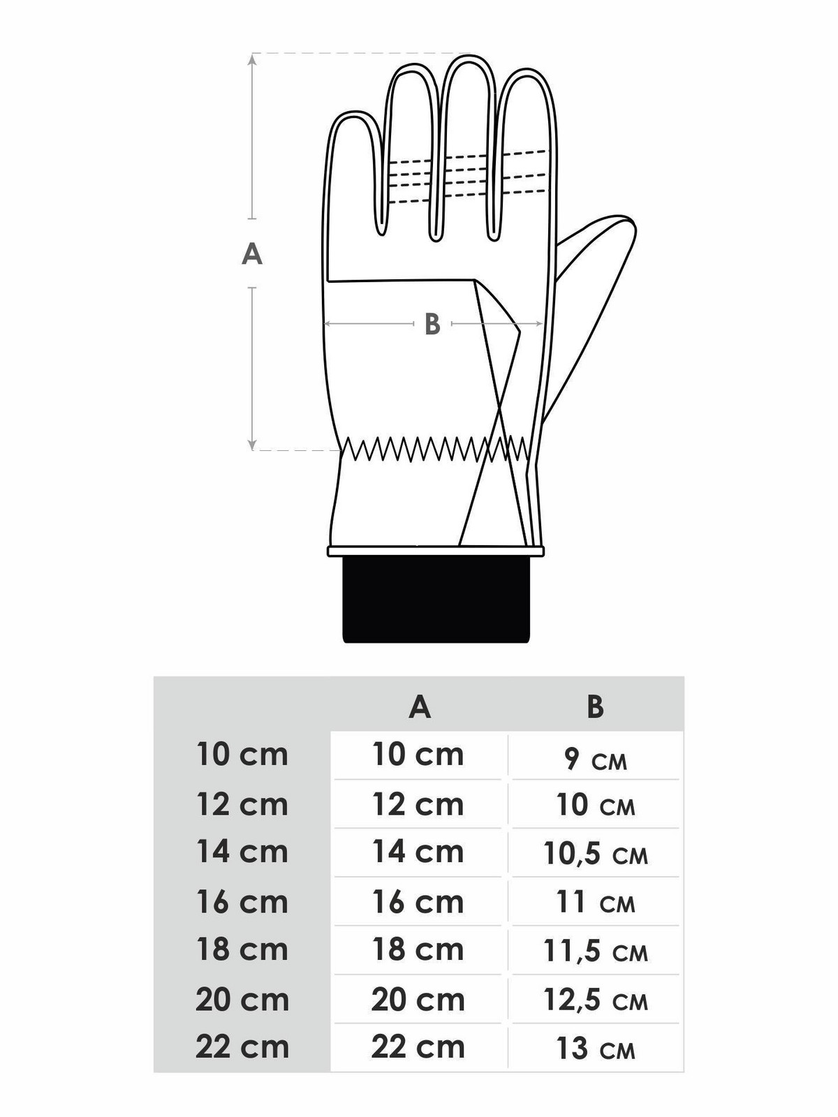 Detské zimné lyžiarske rukavice Yoclub REN-0245G-A150 Black 14