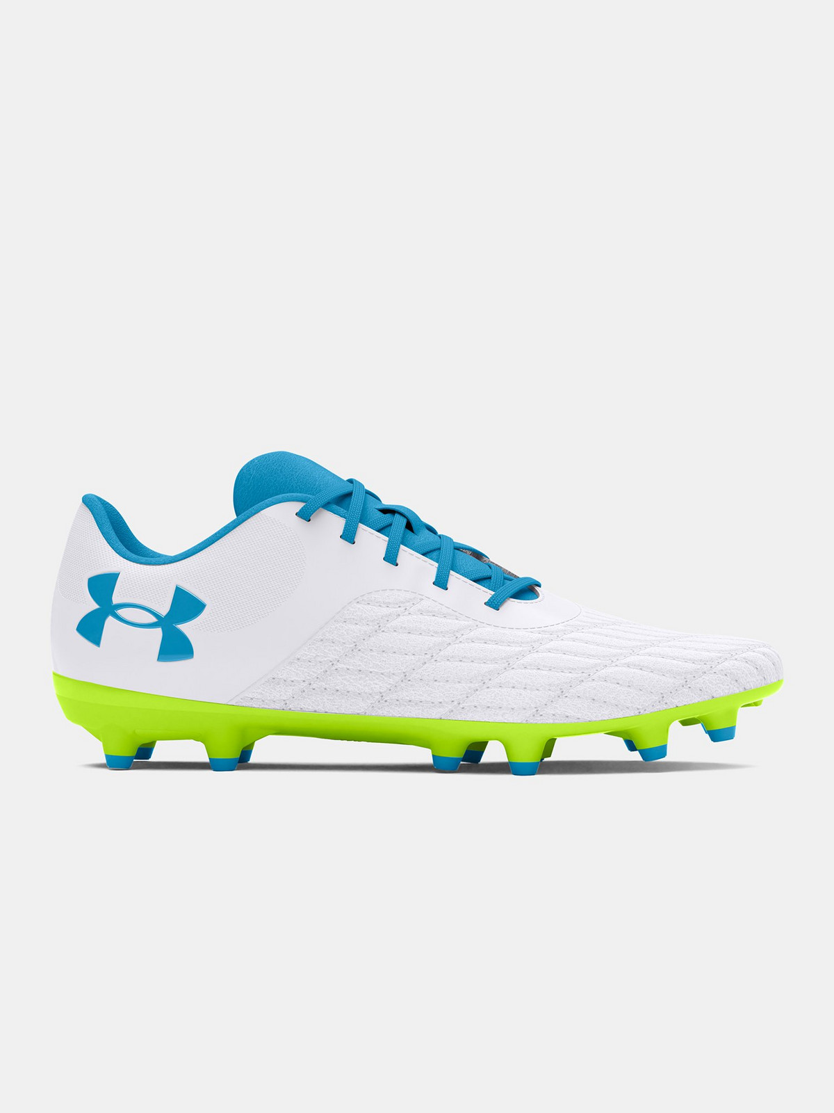 Biele kopačky Under Armour UA Magnetico Select 3.0 FG Unisex