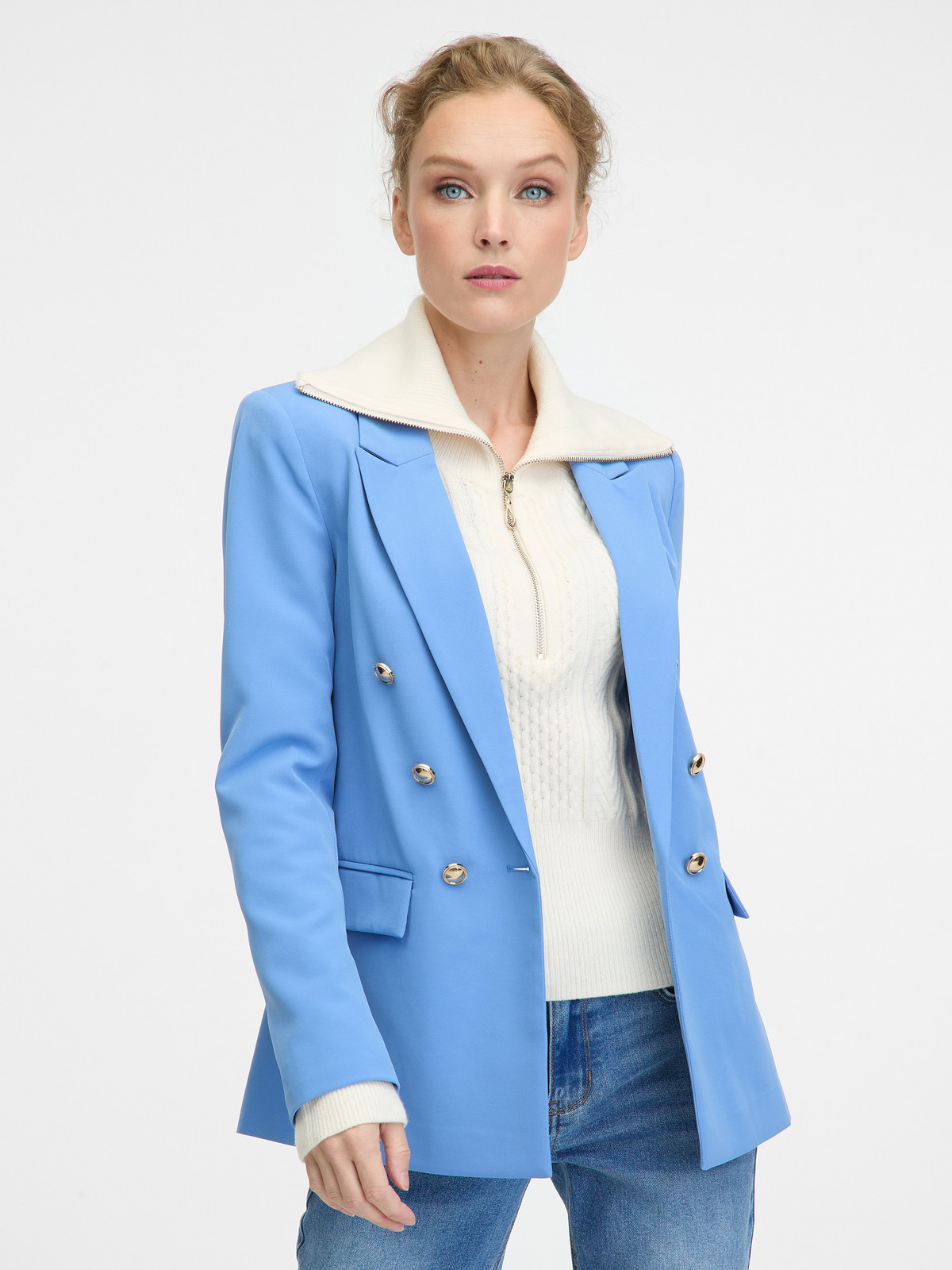 Orsay Blue women's blazer - Women's