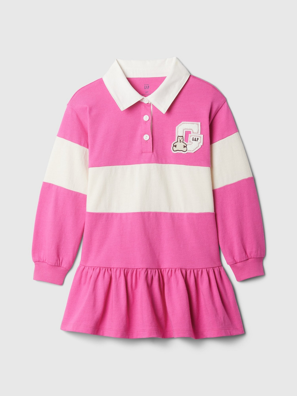 GAP Baby polo dress with logo - Girls