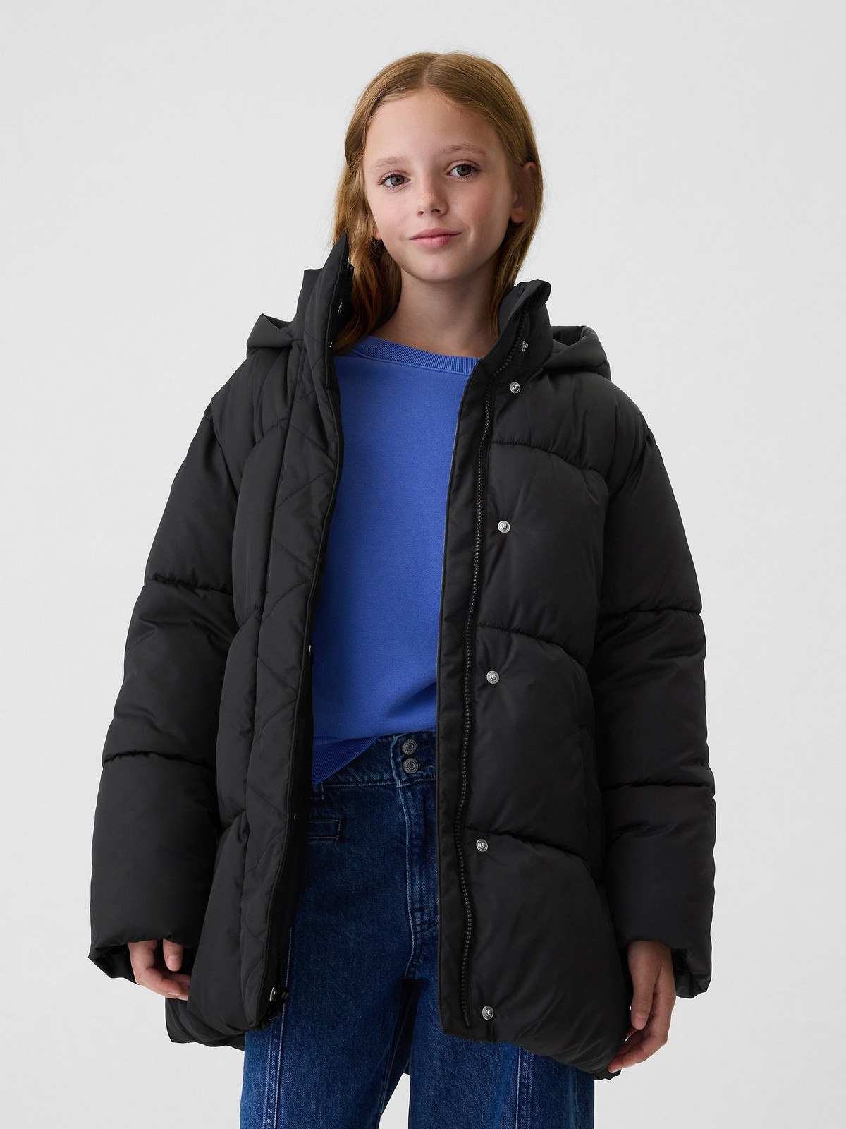 GAP Children's quilted waterproof jacket - Girls