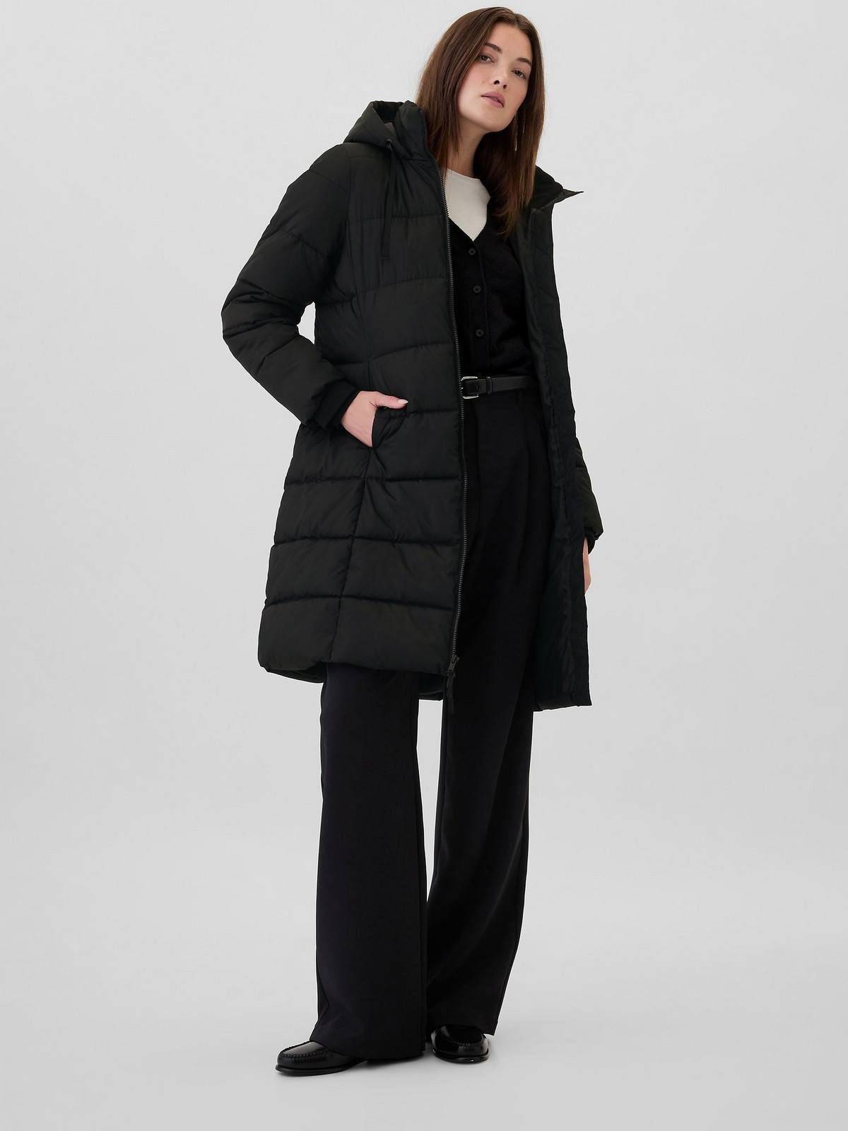 GAP Quilted Waterproof Coat - Women