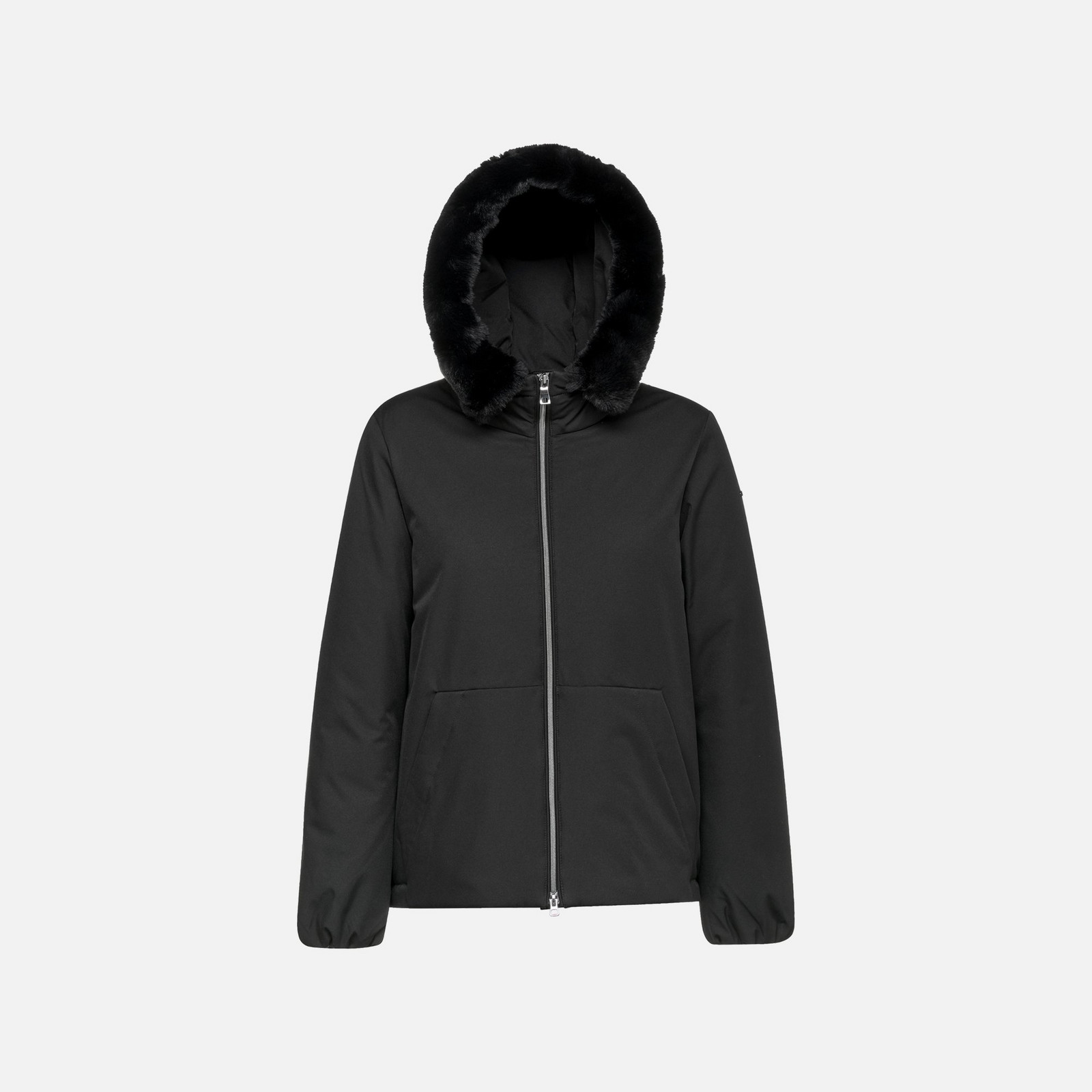 Black Women's Jacket Geox Diamond - Women