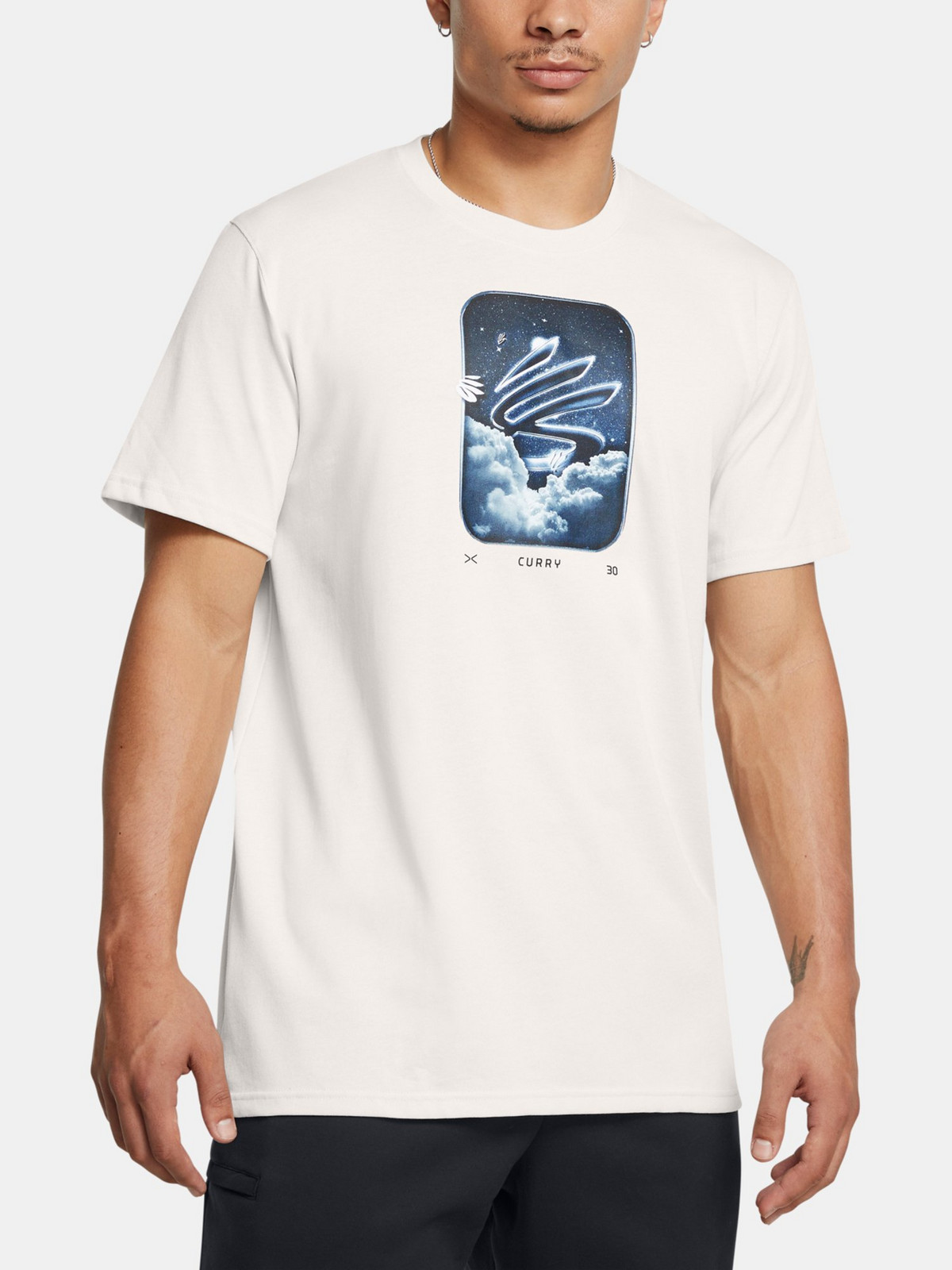 Under Armour Men's T-Shirt Curry Hvyweight Trend Tee - Men
