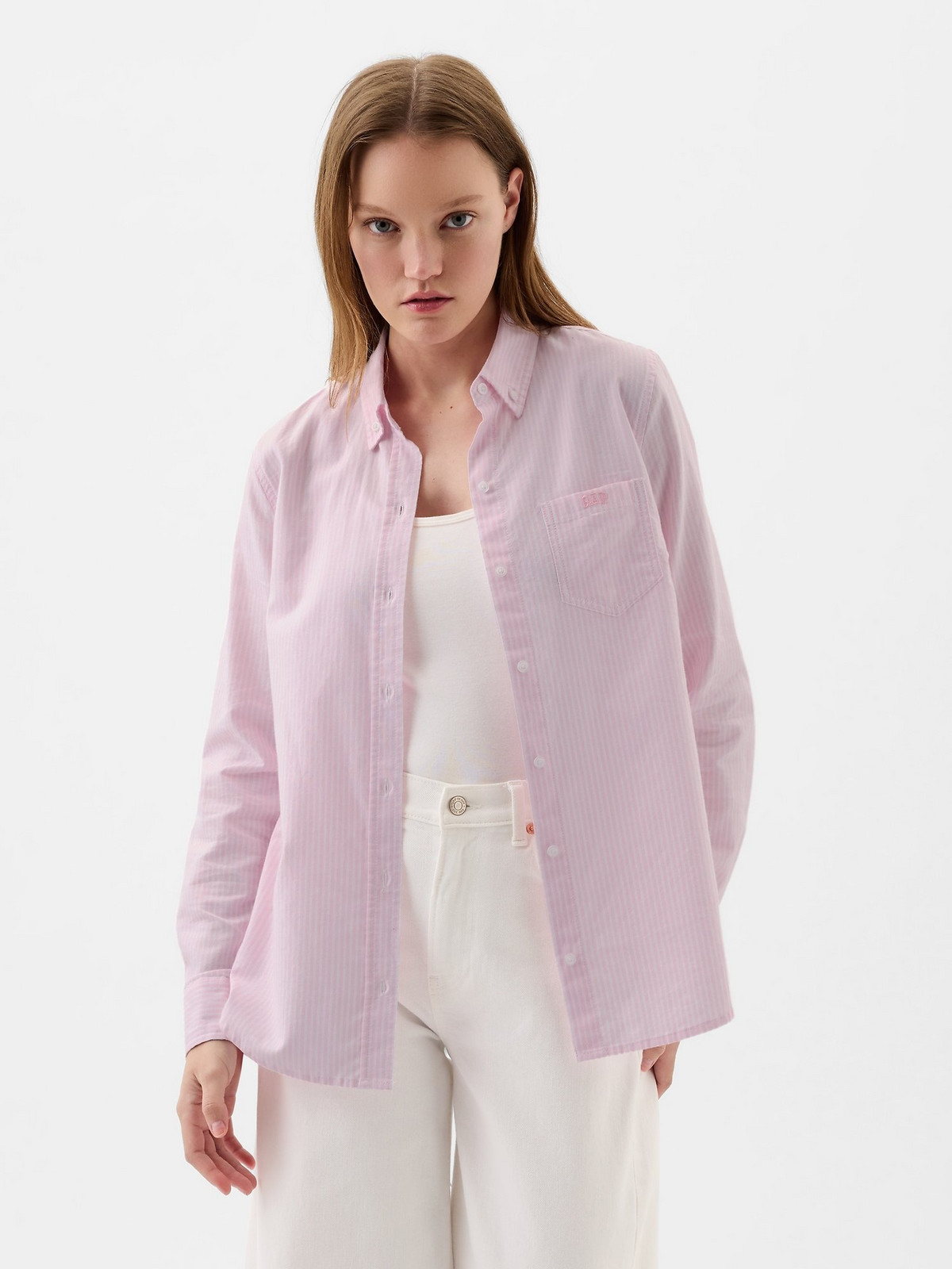 GAP Cotton Oxford Shirt - Women's