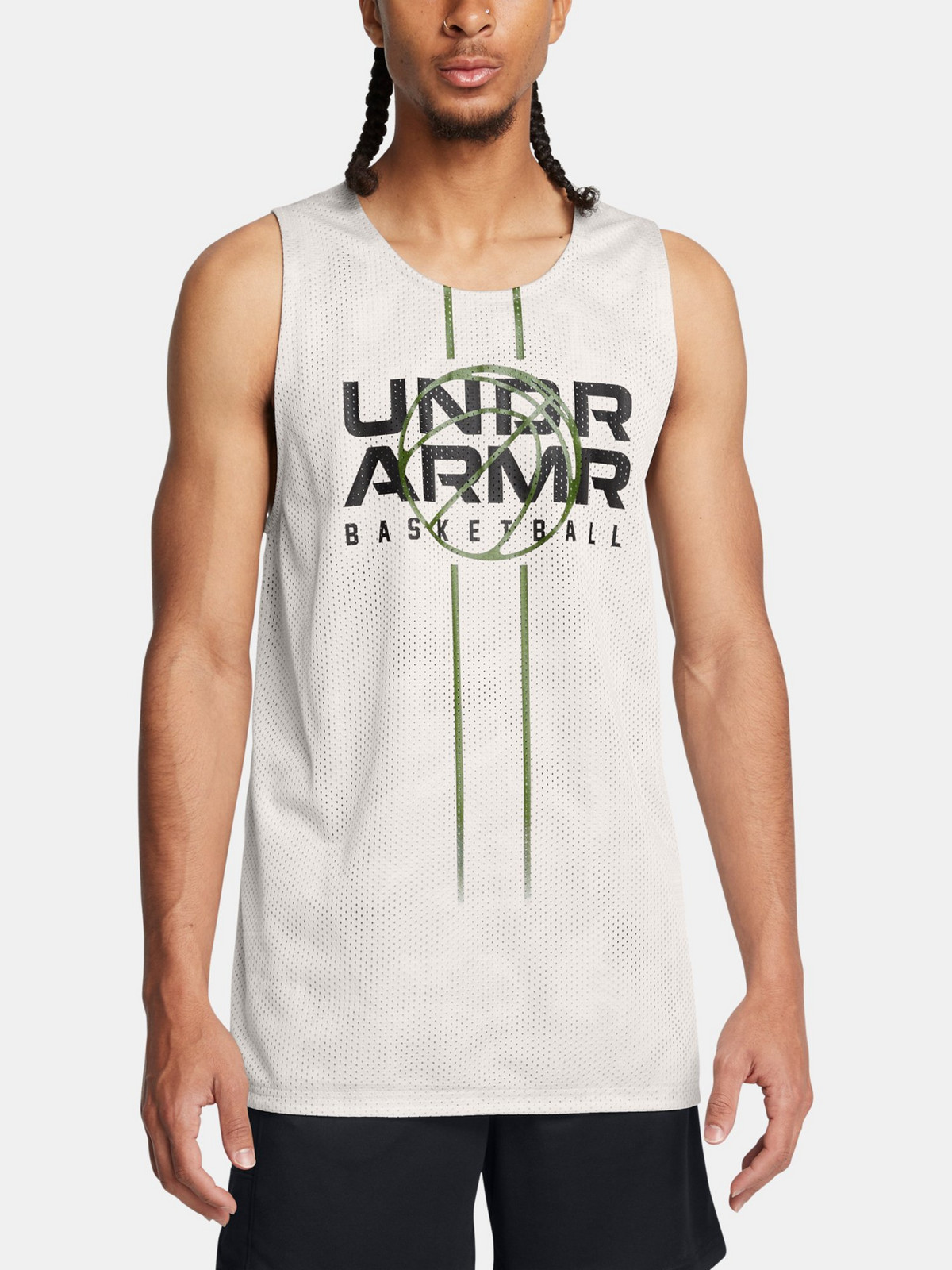 Men's tank top Under Armour UA Zone Reversible Jsy-GRN - Men's