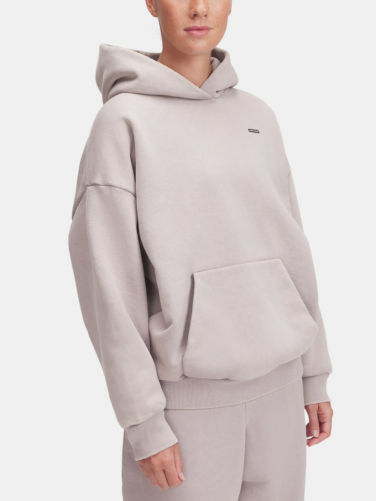 Women's sweatshirt Under Armour UA Icon HWT Flc OS Hdy-GRY - Women's