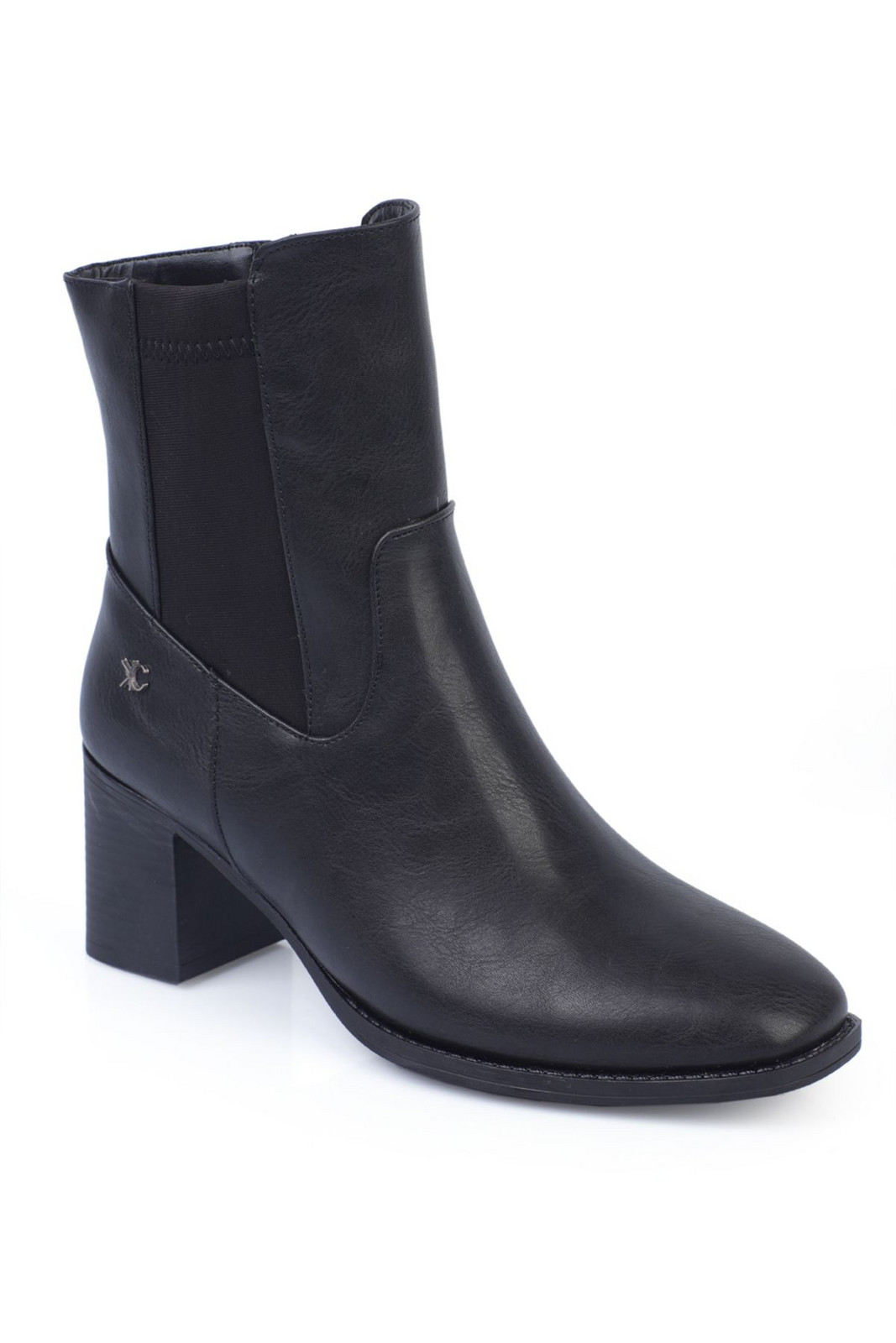 Capone Outfitters Women's Elastic Medium Heeled Women's Boots