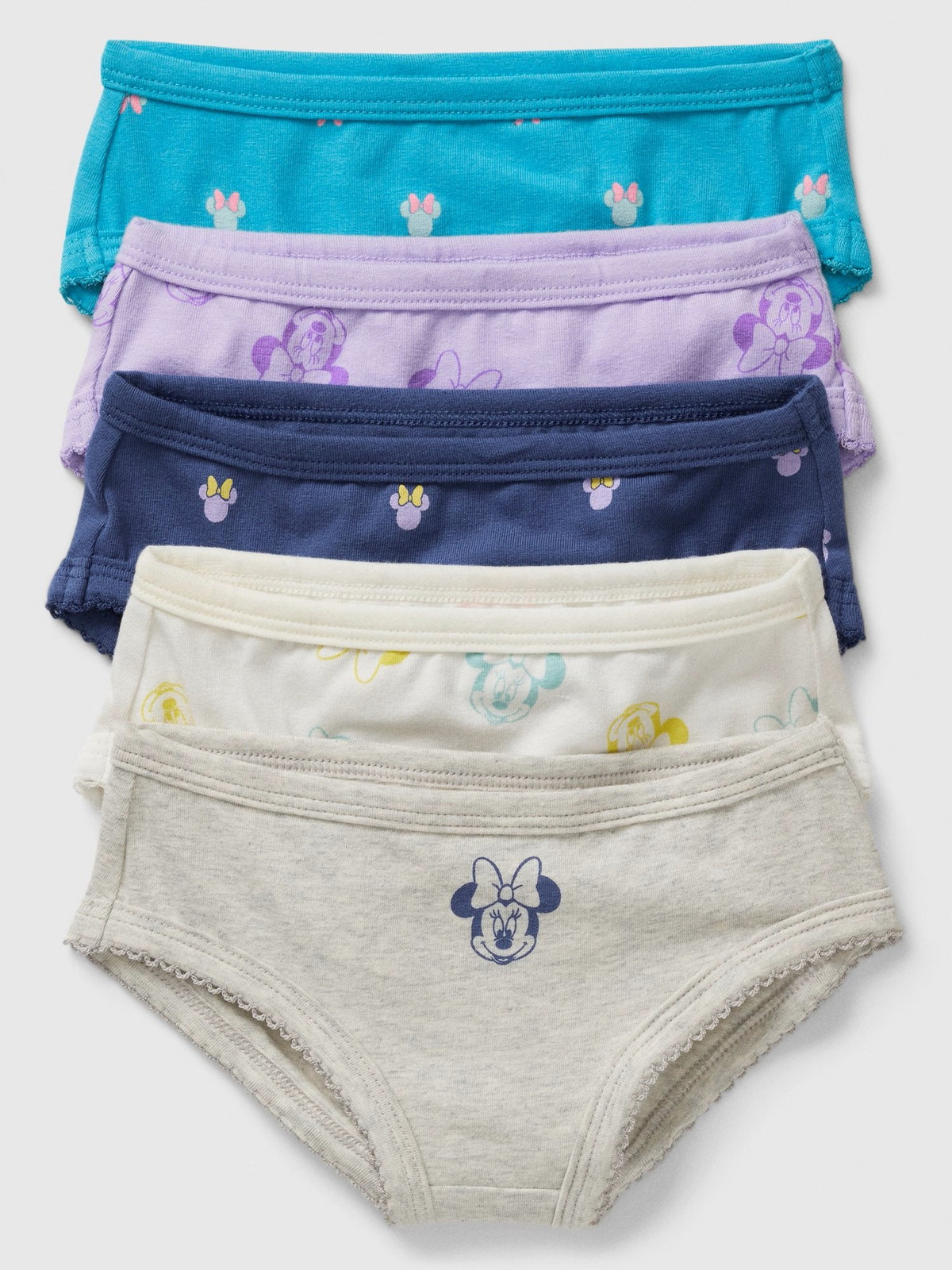 Gap & Disney Baby Panties, 5 pieces - Girls