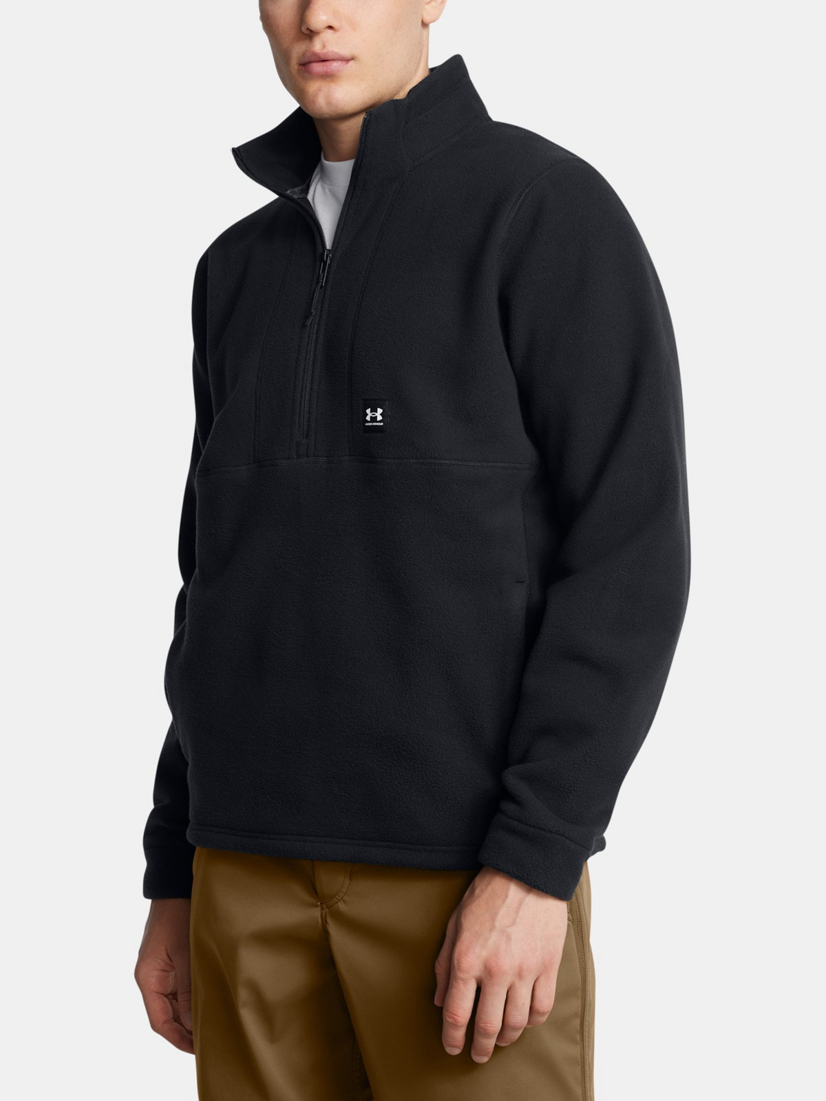 Men's sweatshirt Under Armour UA Expanse Fleece HZ-BLK - Men's
