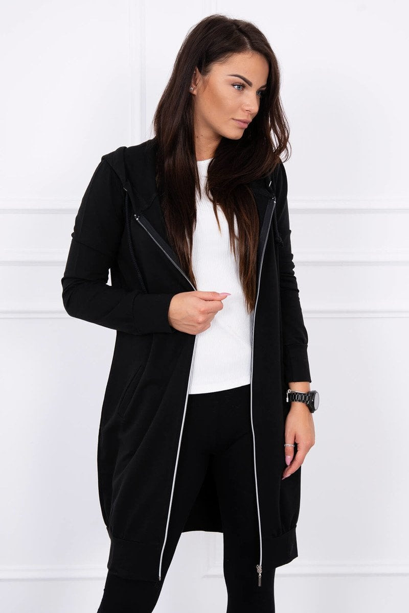 Black hoodie with hood