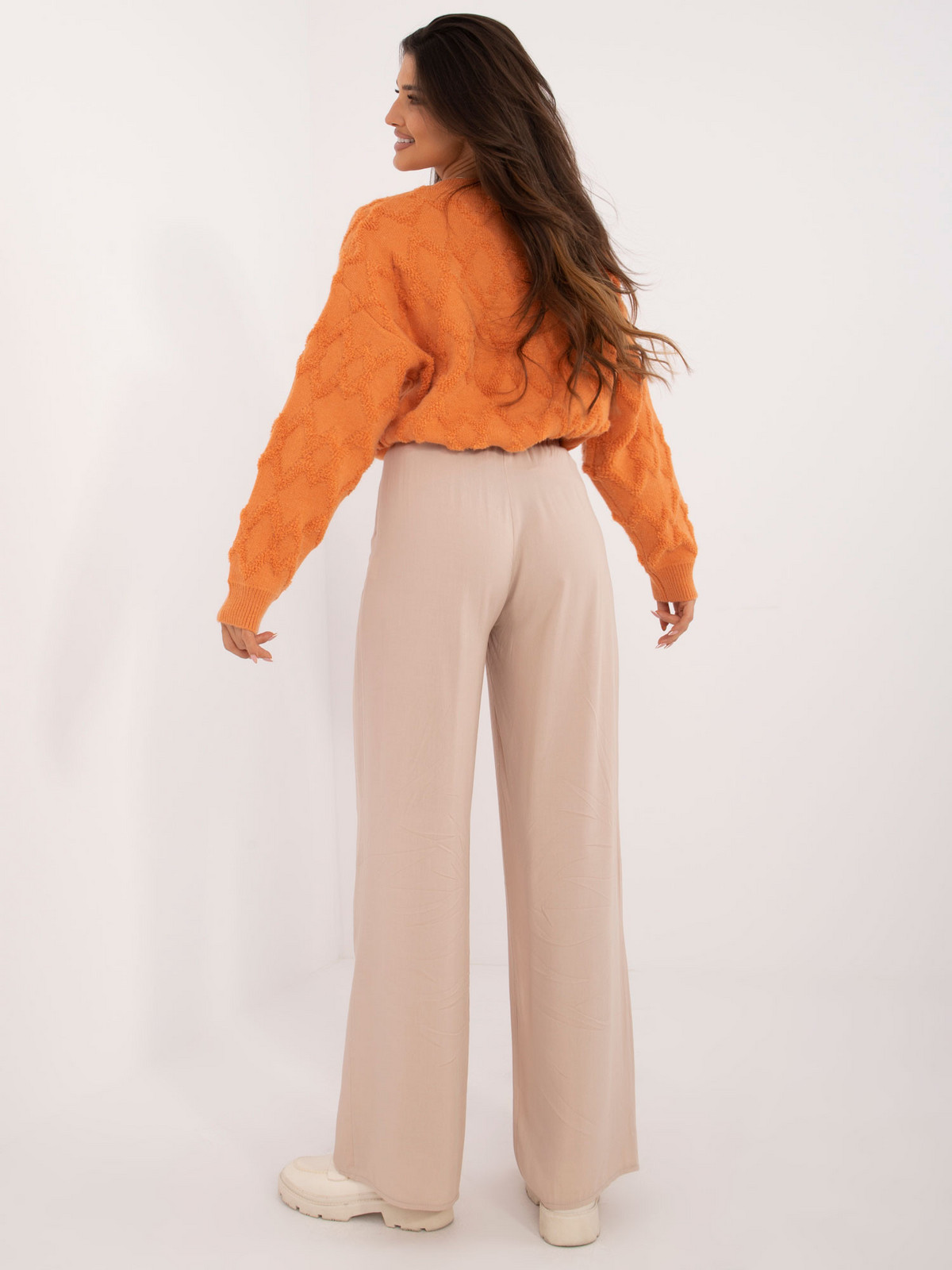 Nohavice LK SP 509331.25 béžové S/M