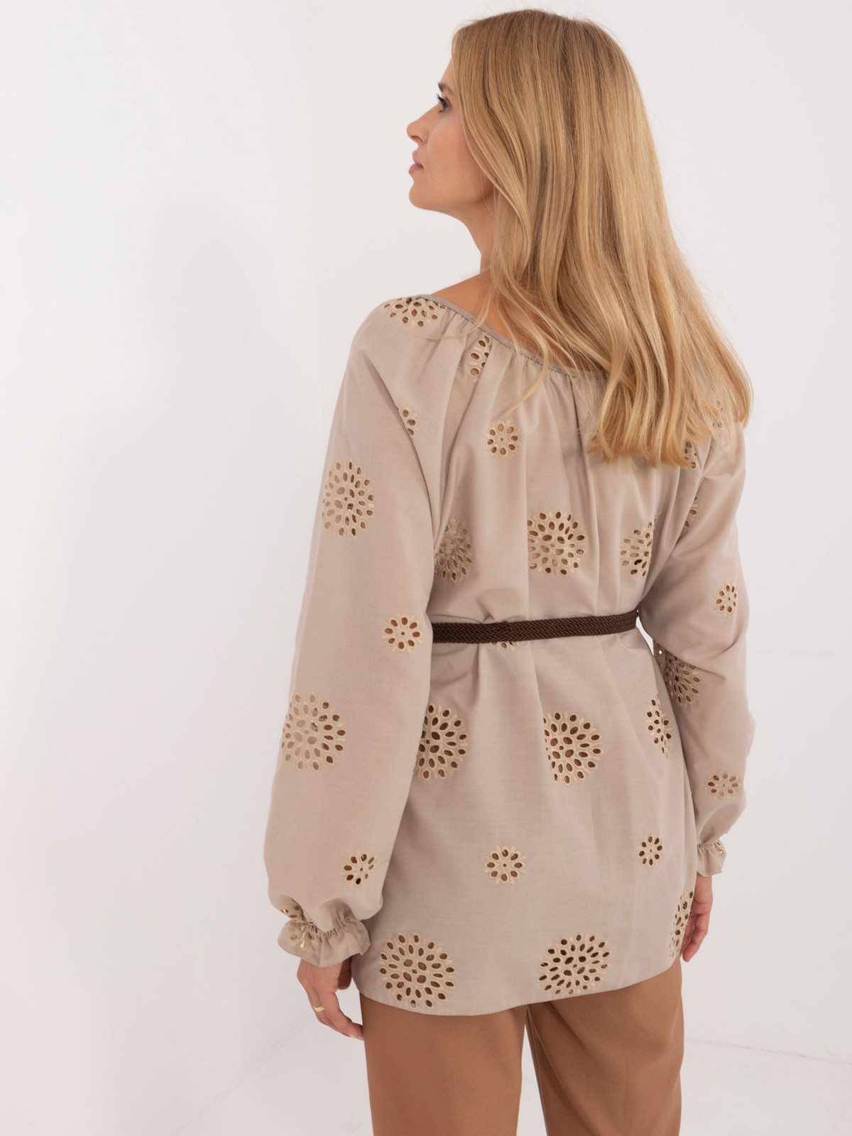 Blúzka LK BZ 509747.80 tmavá lila S/M
