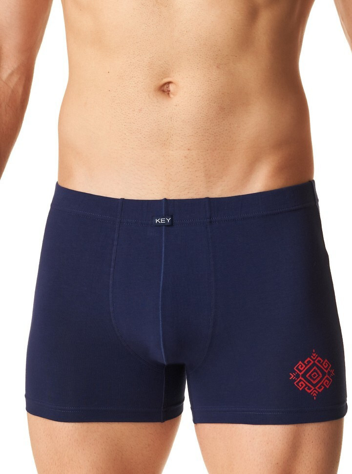 Pánske boxerky Key MXH 613 A24/25 M-2XL Hnědá XL