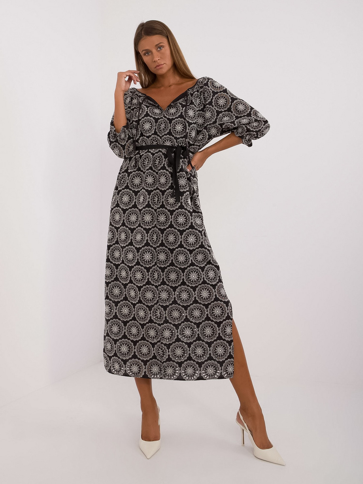 Šaty LK SK 509748.91 čierna S/M