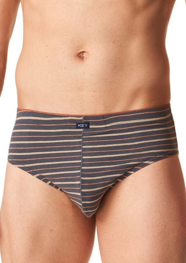 Pánske nohavičky Key MPP 303 A'2 M-2XL hnědošedá L