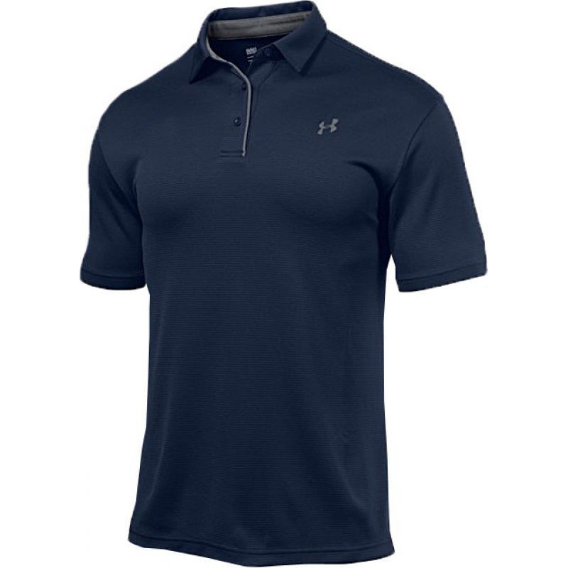 Pánske tréningové polo tričko 1290140-410 Dark blue - Under Armour XL tmavě modrá