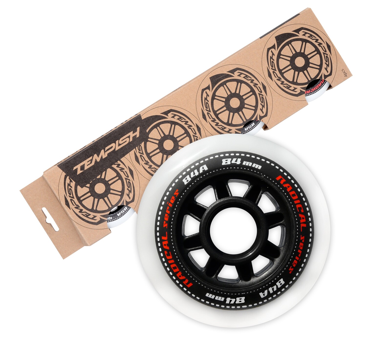 Tempish Radical 84mm 84A 4pcs Wheels Veľkosť: Univerzálna veľkosť