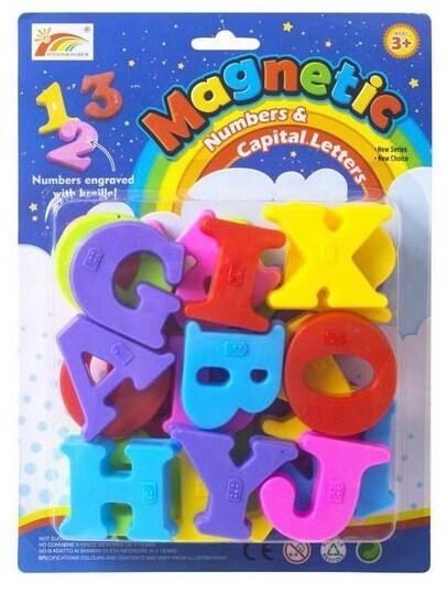 Magnetky abeceda 26ks