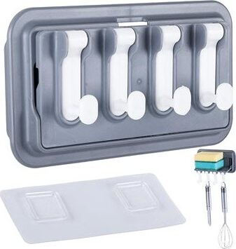 Verk Multifunkčný kuchynský vešiak s policou na náčinie