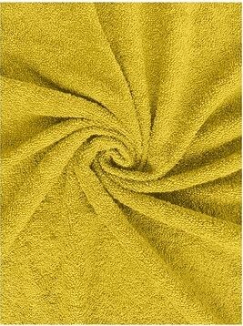 Kaptan Plachta na posteľ Froté Lux, 180 × 200 cm, žlté