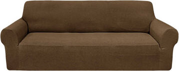 TEXTILOMANIE Napínací poťah na trojmiestnu sedačku Mondo, hnedý