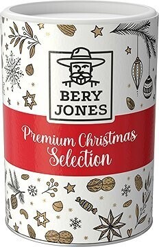 Bery Jones Vianočné mandle v škorici a mliečnej čokoláde v tubuse 450 g