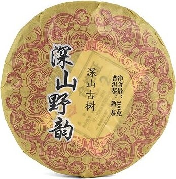 ORIENTAL Čierny čaj China Yunnan Pu-erh Small Ripe Tea Cake 2015 100 g