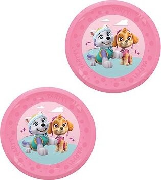 GODAN Plastový tanier Labková patrola – Sky a Everest 21 cm, 2 ks