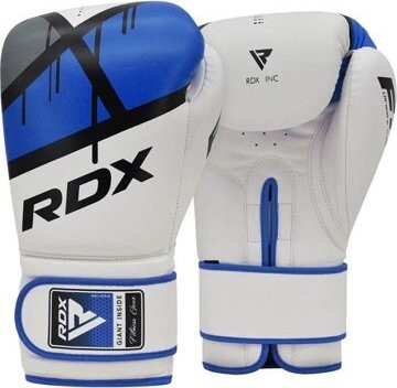 RDX Boxerské rukavice F7 Ego modré 12 oz