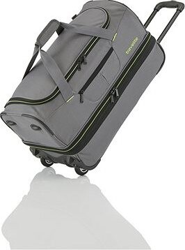 Travelite Basics Wheeled duffle S Grey/green