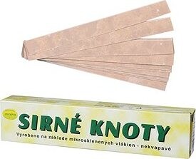 NOHEL GARDEN – Sírové knôty, 18 × 2 cm 200 g, 40 ks