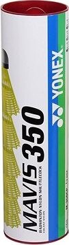 YONEX Multipack 2 ks Mavis 350, červený, tuba 6 ks