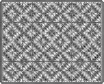 Escape6 WPC podlaha SORG, 2,12 × 1,72 m, šedá