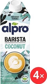 Alpro Barista sójovo-kokosový nápoj 4× 750 ml