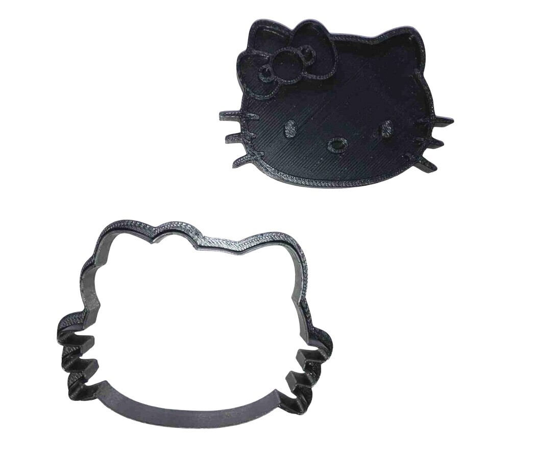 Vykrajovačka s mačičkou Hello Kitty s pečiatkou