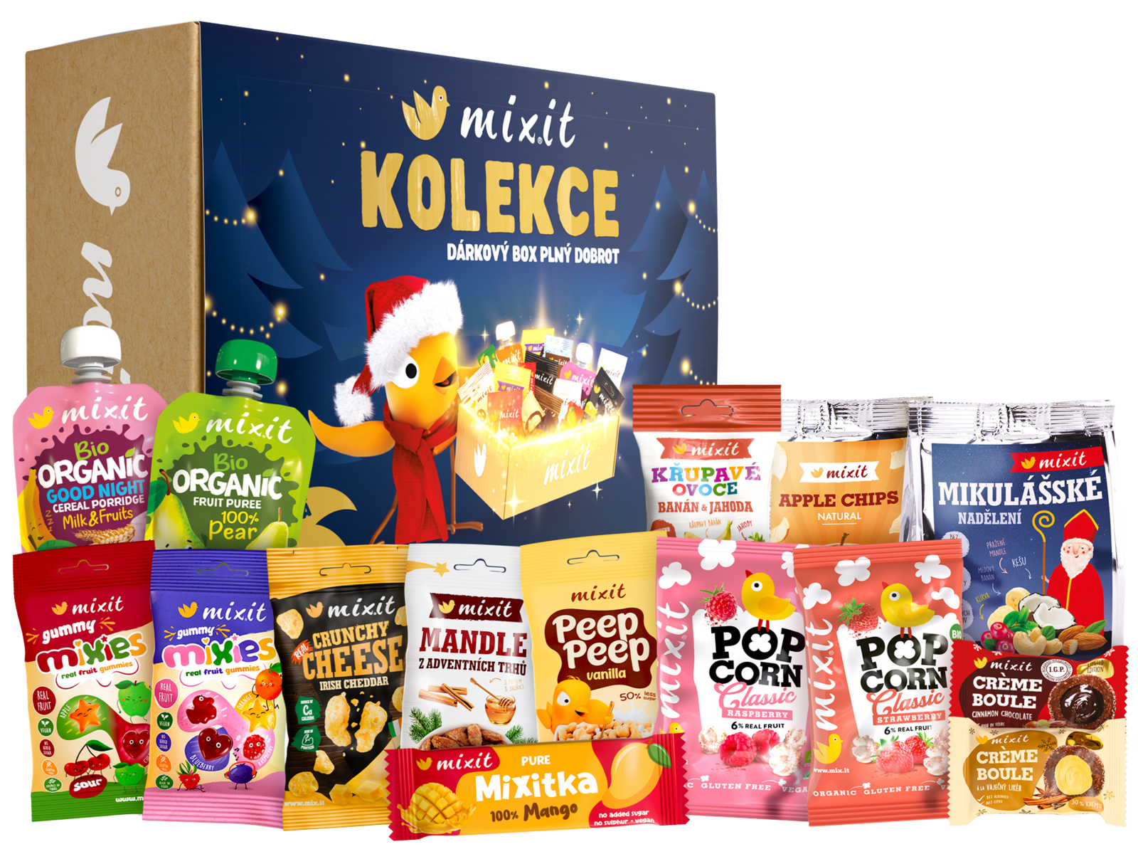 MIXIT kolekcia - Darčekový box plný dobrôt 619 g