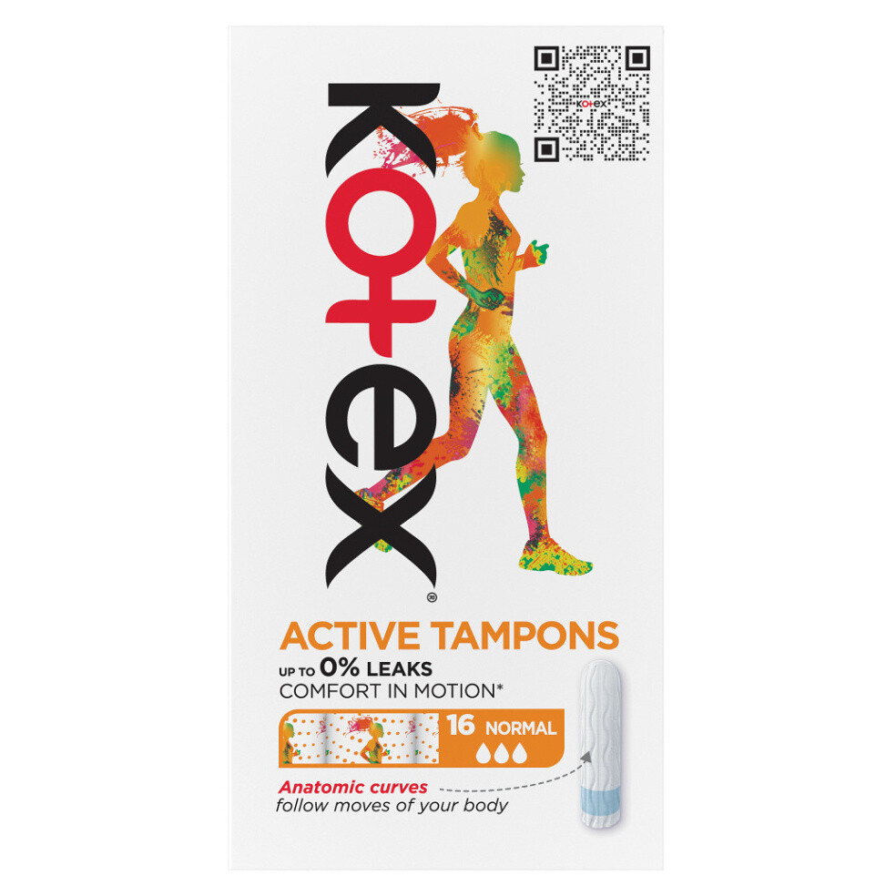 KOTEX Active Tampóny Normal 16 kusov