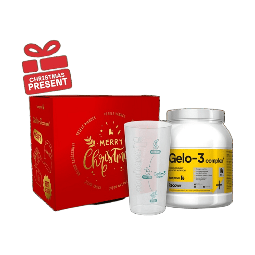 KOMPAVA Gelo-3 Complex® pomaranč a darček Vianočné balenie