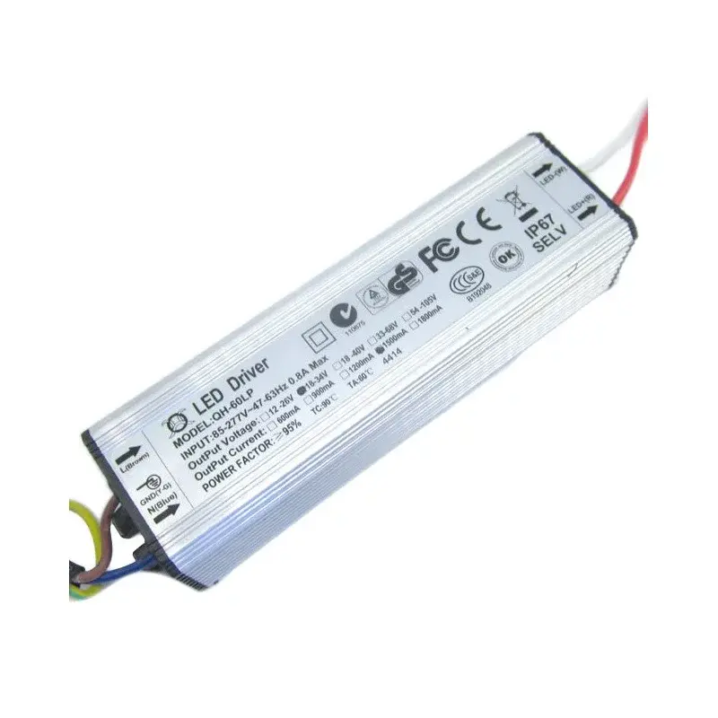 Napájací zdroj pre 6-12 kusov 5W LED, 18-34V, 1500mA, IP67