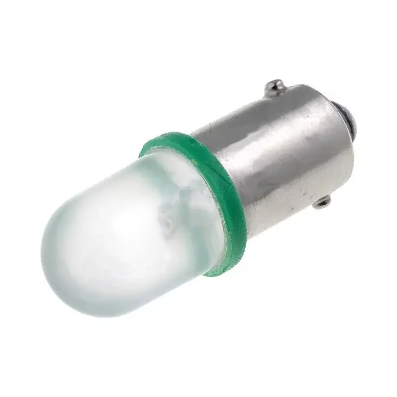 LED 10mm pätica BA9S - Zelená
