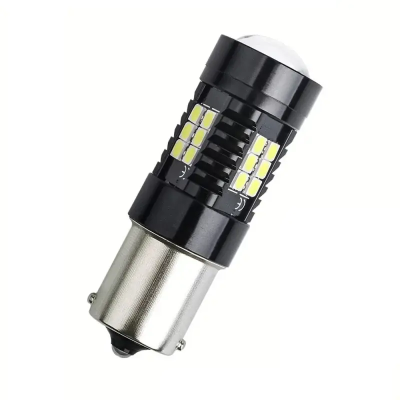 BA15S, 21x 3030 SMD - Biela