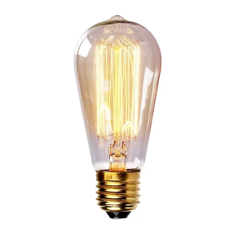 Dizajnová retro žiarovka Edison T1 40W, pätica E27