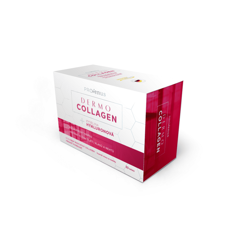 DERMOCOLLAGEN ProVenus s pomarančovou príchuťou 30 sáčkov