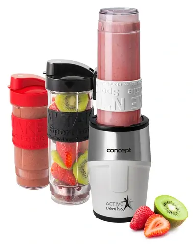 CONCEPT Smoothie maker - Active Smoothie 500 W biely 2 x 570 ml + 400 ml SM3380